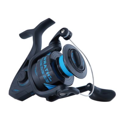 PENN Wrath - Moulinet De Pêche Lancer Léger Pour Eau De Mer, Antiretour, Réversible