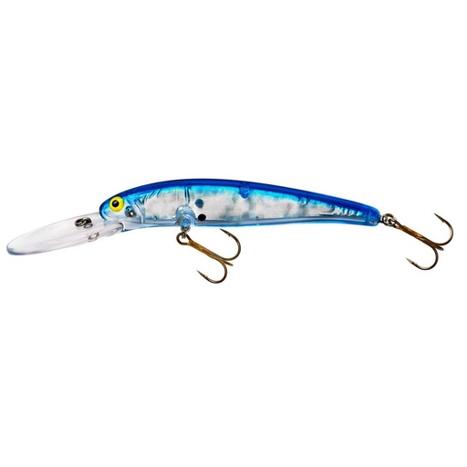 Bomber Lures Deep Long a Hard Bait, Blue/Silver